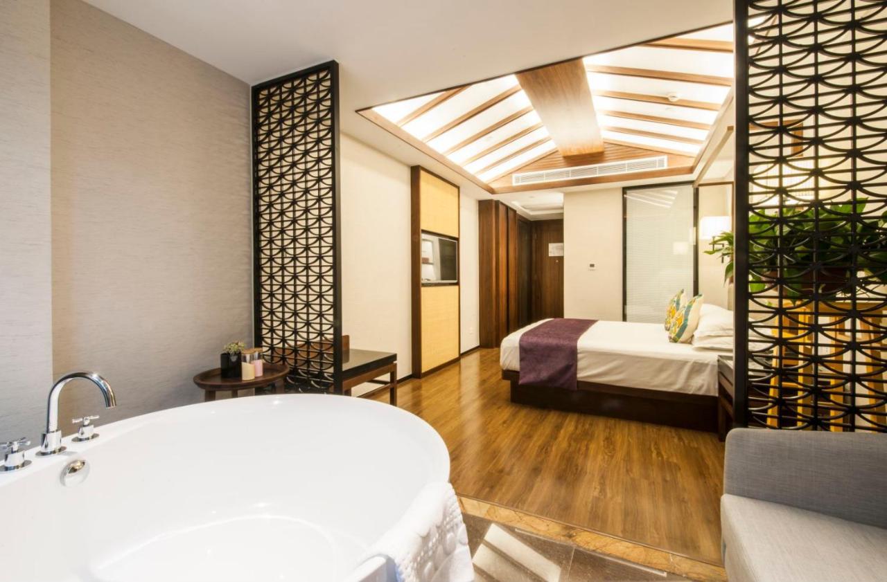 Hotel Ssaw Boutique Shanghai South Xuhui Riyueguang Esterno foto